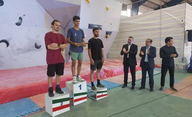  نفرات برتر دومین دوره مسابقات «بولدرینگ» جام «افلاک » لرستان مشخص شدند