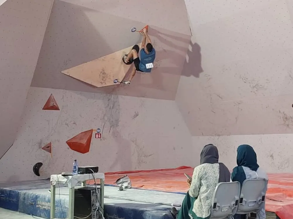  نتایج رقابت‌های سنگ‌نوردی قهرمانی کشور جام «افلاک» ماده «بلدرینگ»