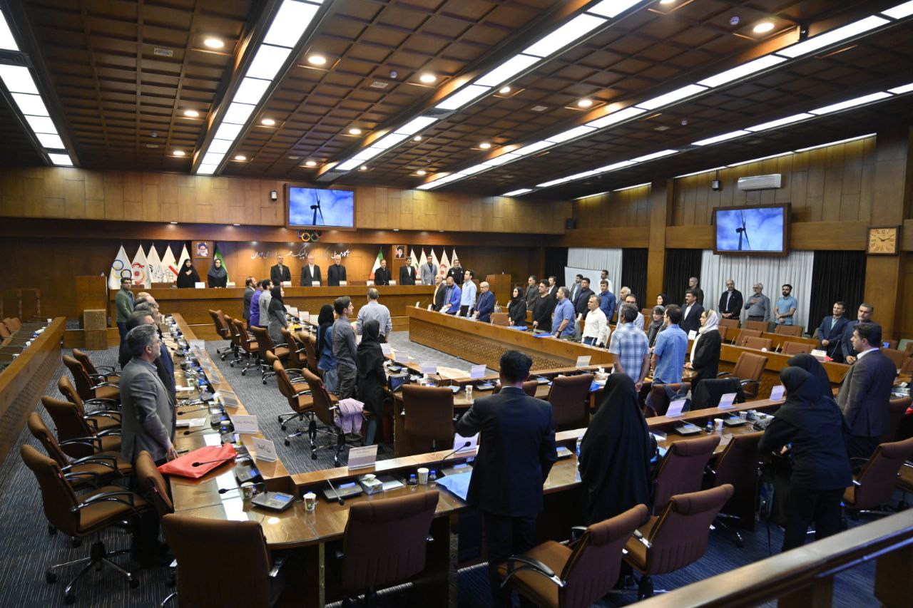 حضور مهندس ضیائی در مجمع عمومی عادی سالیانه فدراسیون