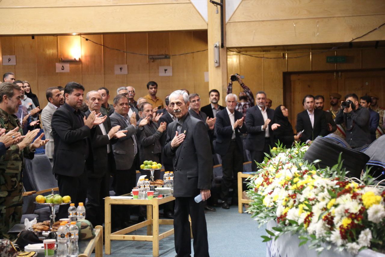 حضور مهندس ضیائی در آیین باشکوهِ نکوداشت «محمدجعفر اسدی»